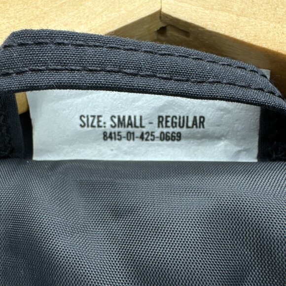 Vintage '94 US Navy USN Military Utility Jacket‎ Small Black Unisex Short - Picture 6 of 13